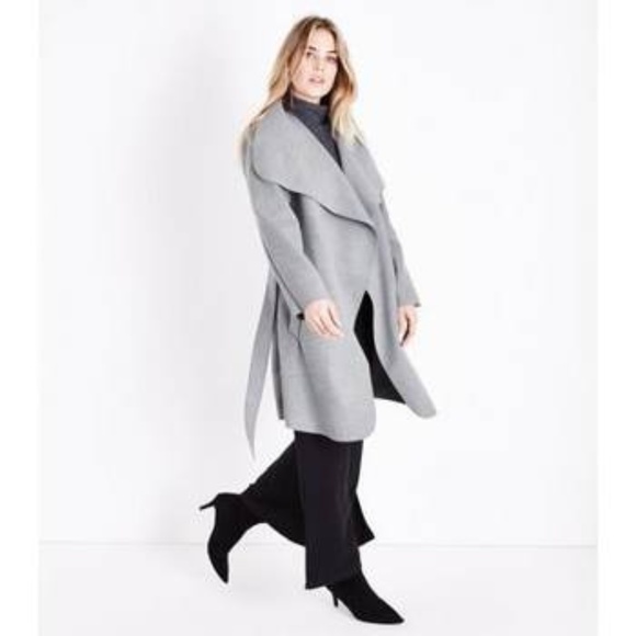 grey wrap coat uk